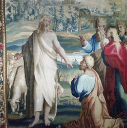 Tapestry depicting the Acts of the Apostles, the calling of Saint Paul (detail)